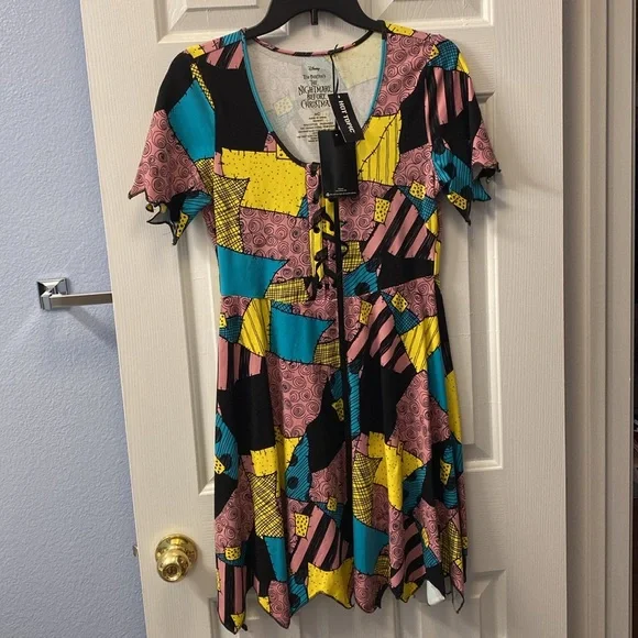 The Nightmare Before Christmas Sally Patchwork Dress - Picture 1 of 15